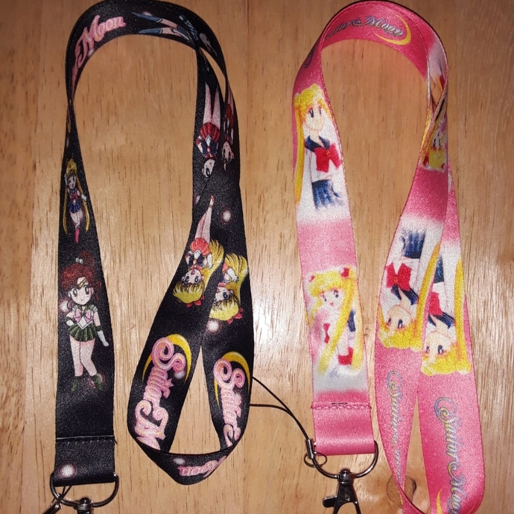 2 Japan Anime Sailor Moon Combo F Lanyards
